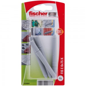 Schroefhuls FIS E 6 x 75 K /4st Fischer (532654)