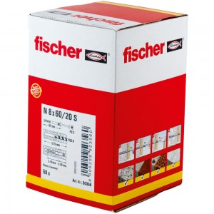 Nagelplug N 8 x 60/20 S /1st Fischer (50356)