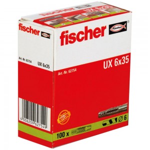 Plug nylon UX 6 x 35 /1st Fischer (62754)