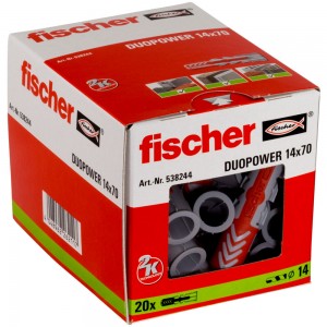 Plug Duopower 14 x 70 /1st Fischer (538244)