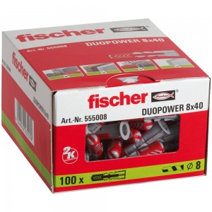 Plug Duopower 8 x 40 /1st Fischer (535455)