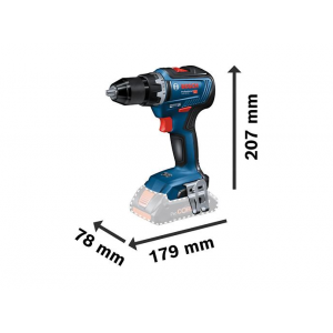 Bosch GSR 18V-55 accu schroefboorm. Body L-Boxx (0.601.9H5.203)