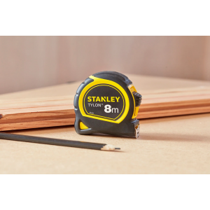 Rolbandmaat 8m/25mm Tylon 1-30-657 Stanley