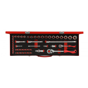 Doppendoos 1/2-1/4 R46004049 (49dlg) Gedore (Carolus 5800.00)