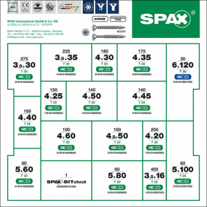 Spax L-Boxx groot Wirox T-star plus 2446dlg