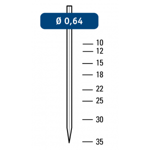 Carat PT635 pinpistool (pins P6) 