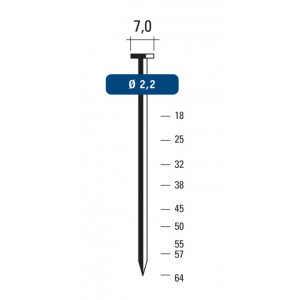 Carat TNN2264 T-nagelpistool (T2.2) 