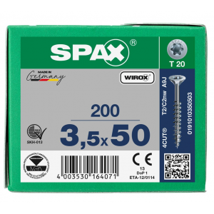 SPS SPAX GD 3.5 x 50 T20 Wirox /200st 