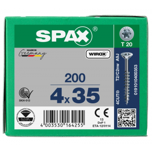 SPS SPAX GD 4.0 x 35 T20 Wirox /200st 