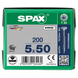 SPS SPAX GD 5.0 x 50 T20 Wirox /200st 