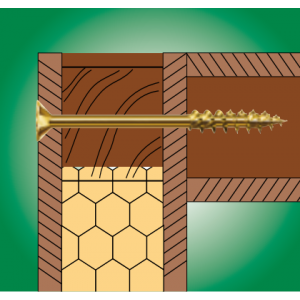 Constructieschroef SPAX VK  8 x 80 T40 /1st Wirox