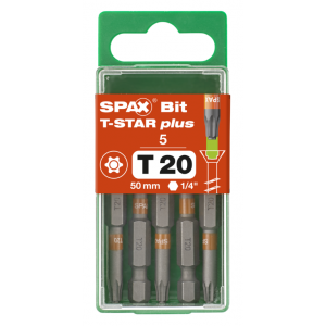 Bit T20 - 50mm /5st SPAX 