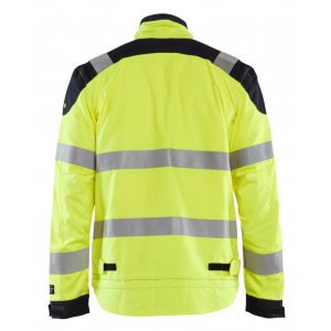 Werkvest HighVis 4089 blauw/geel M Blaklader vlamvertragend 260g/m²