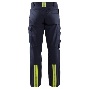 Lasbroek 1701 blauw/HighVis geel C44 Blaklader