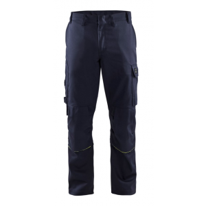 Lasbroek 1701 blauw/HighVis geel C46 Blaklader