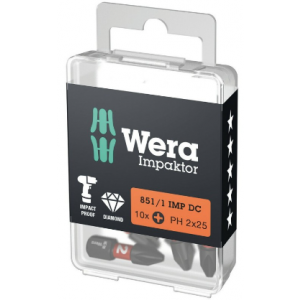 Bit PH2 x 25mm impaktor 851/1 Wera 