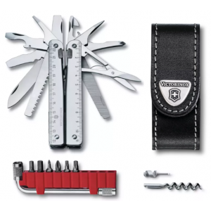 Victorinox Swiss Tool X Plus leder etui multitool 37 functies (3.0338.L)