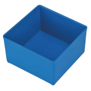 Inzetbakje C3 blauw 104x104x63mm BSS 