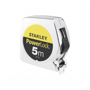 Rolbandmaat 5m/19mm Powerlock 0-33-194 Stanley