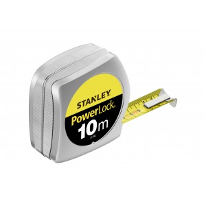 Rolbandmaat 10m/25mm Powerlock 0-33-442 Stanley