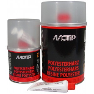 Polyester hars 1kg transparant Motip 000072