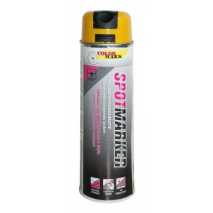 Spuitbus spotmarker geel 500ml 