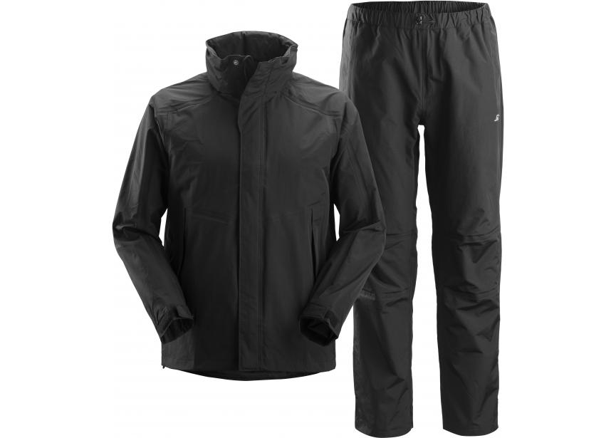 Regenpak 8378-0400-005 M zwart (polyamide vest + broek in tas)
