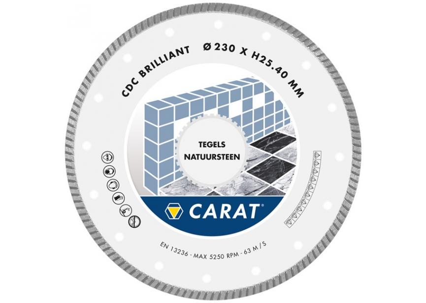 Diamantschijf tegels brilliant Ø150x22.2 CDC CARAT