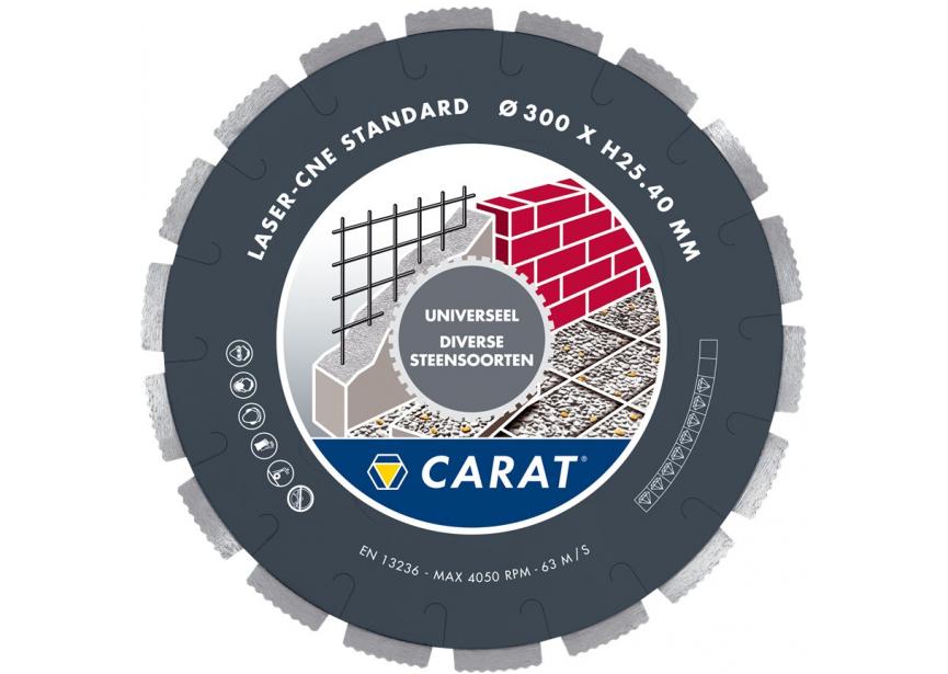 Diamantschijf univ. standard Ø350x25.4 CNE CARAT