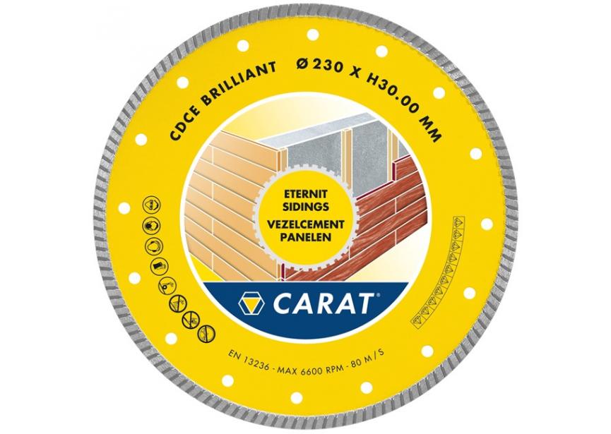 Diamantschijf ETERNIT sidings Ø150x22.23 CDCE brilliant CARAT (vezelcement)