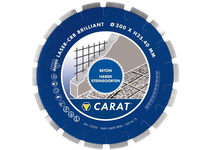 Diamantschijf beton brilliant Ø350x22.23 CRB CARAT