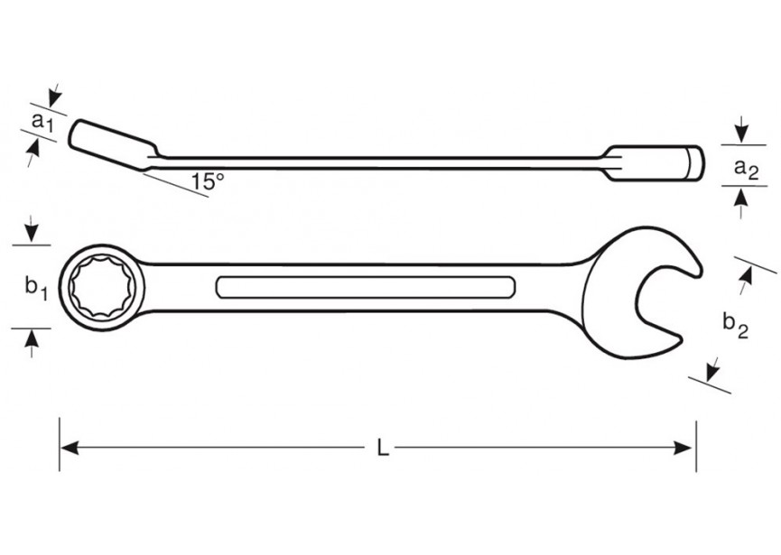 Steekringratelsleutel 9mm 1RM-9 Bahco 