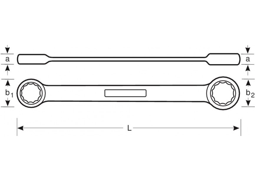 Ringratelsleutel S4RM-4-7 Bahco (4x5-6x7mm)