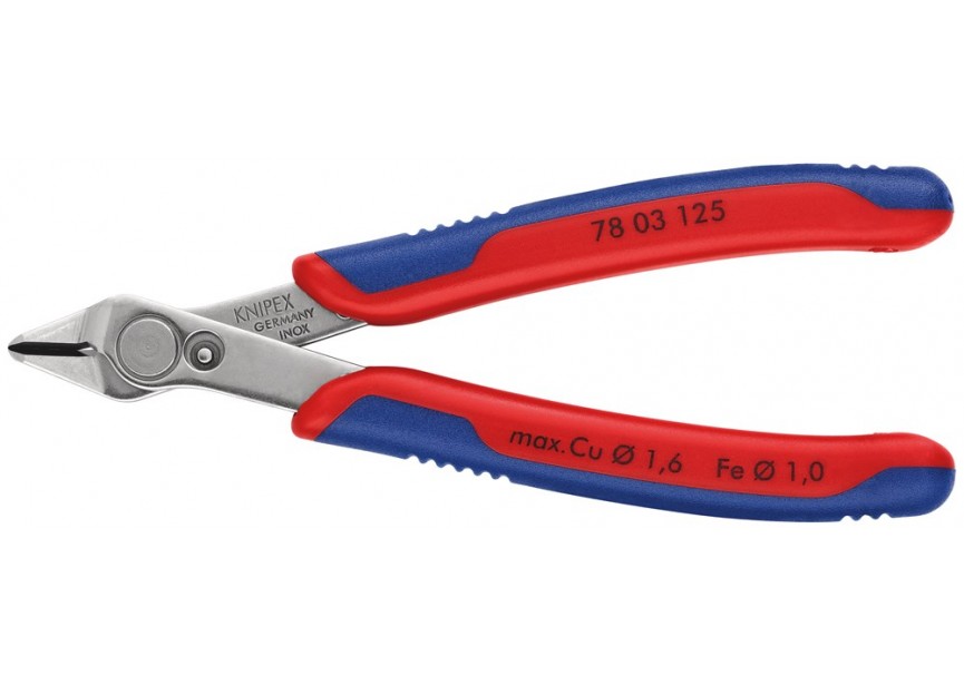 Elektronica-zijsnijtang 78 03 125 Knipex 