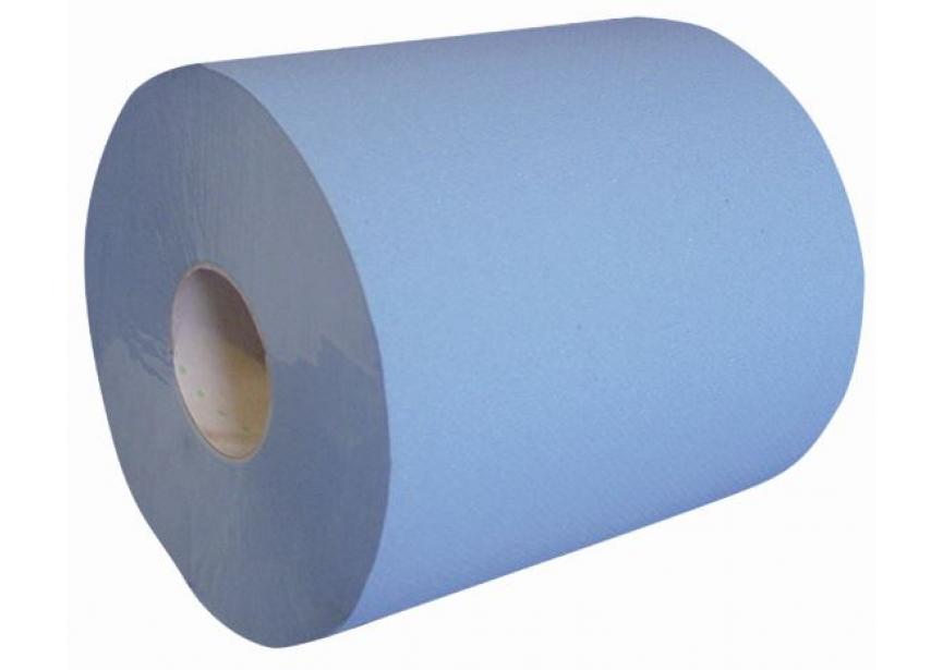 Poetspapier blauw MINI (rol) 175m x 200mm