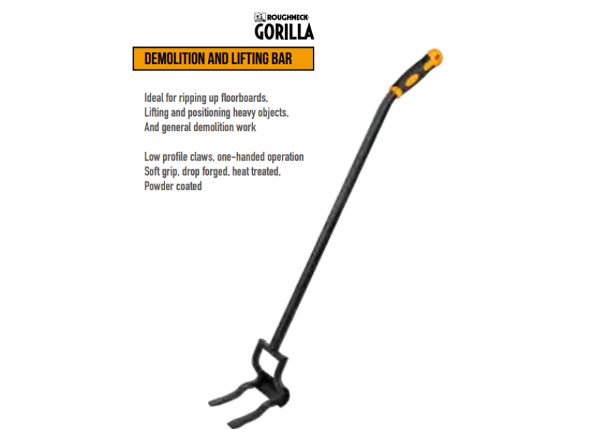 Koevoet planklifter Roughneck Gorilla 925mm