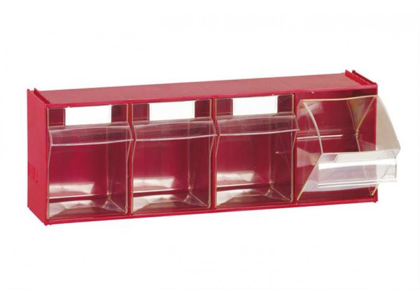 Kantelbakmodule 4dlg 600x178x206mm ROOD 