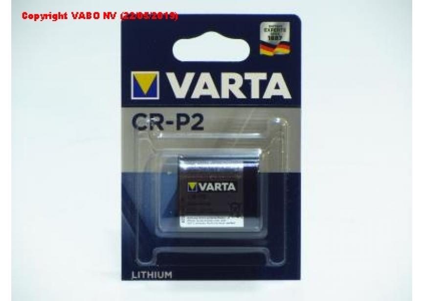 Batterij Varta 6V CR-P2 Lithium (1bli/1bat)