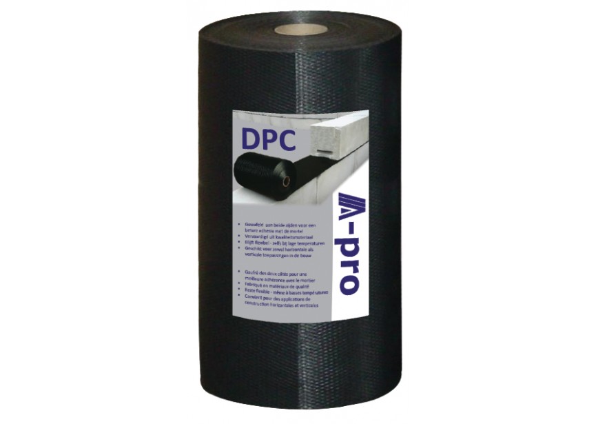 DPC-folie gewafeld 30mx300mm 
