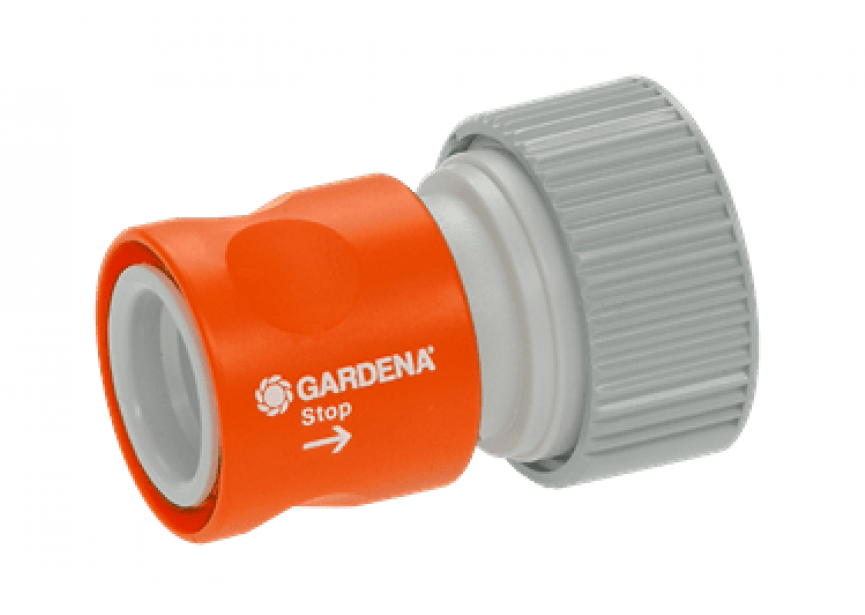 Overgangsstuk met waterstop 19mm-13mm Gardena 2814-20 (3/4 - 1/2)