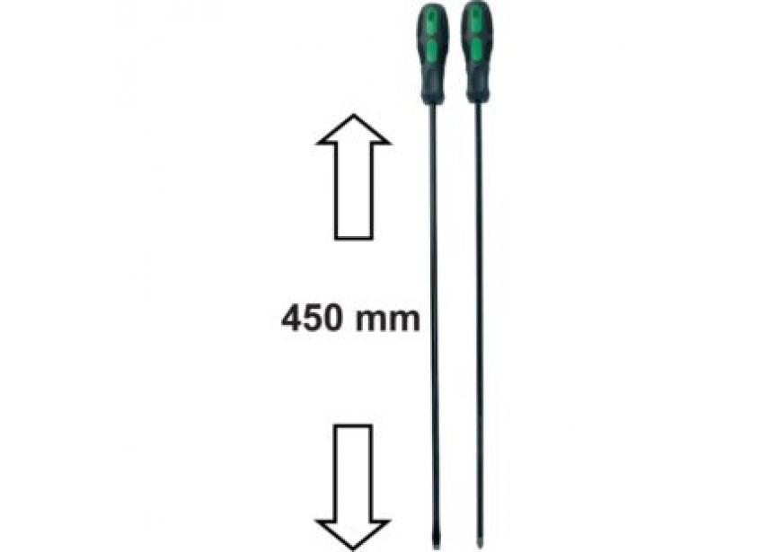Schroevendraaierset 450mm lang 2dlg Mannesmann 11250