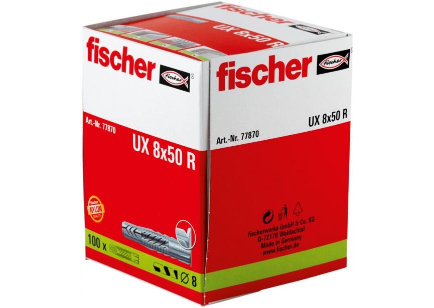 Plug nylon UX 10 x 60 R /1st Fischer (77872)