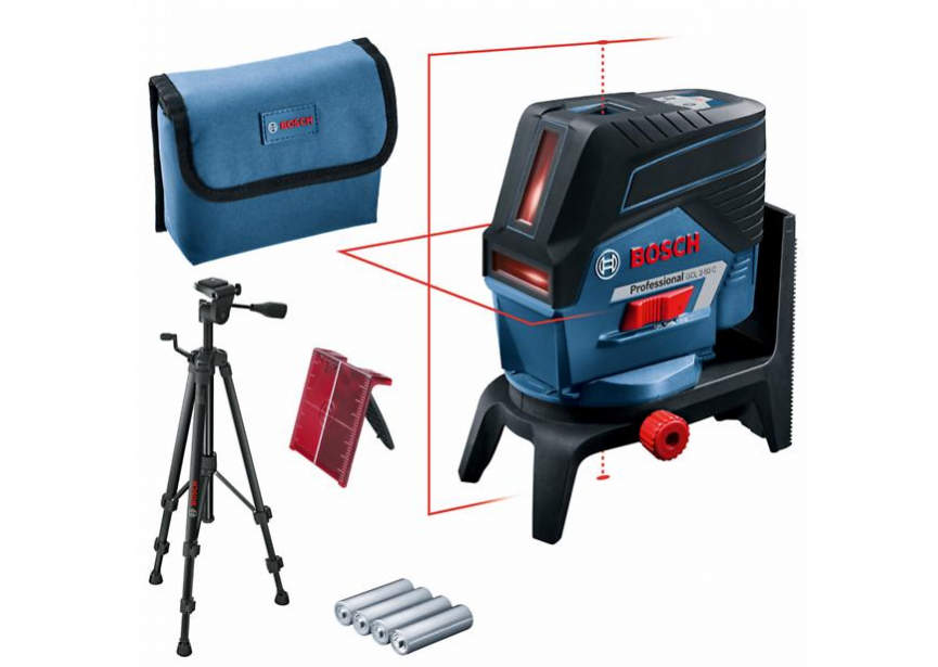 Bosch GCL 2-50 C kruislijnlaser +RM2 +BT150 +L-Boxx inleg 1 (0.601.066.G02)