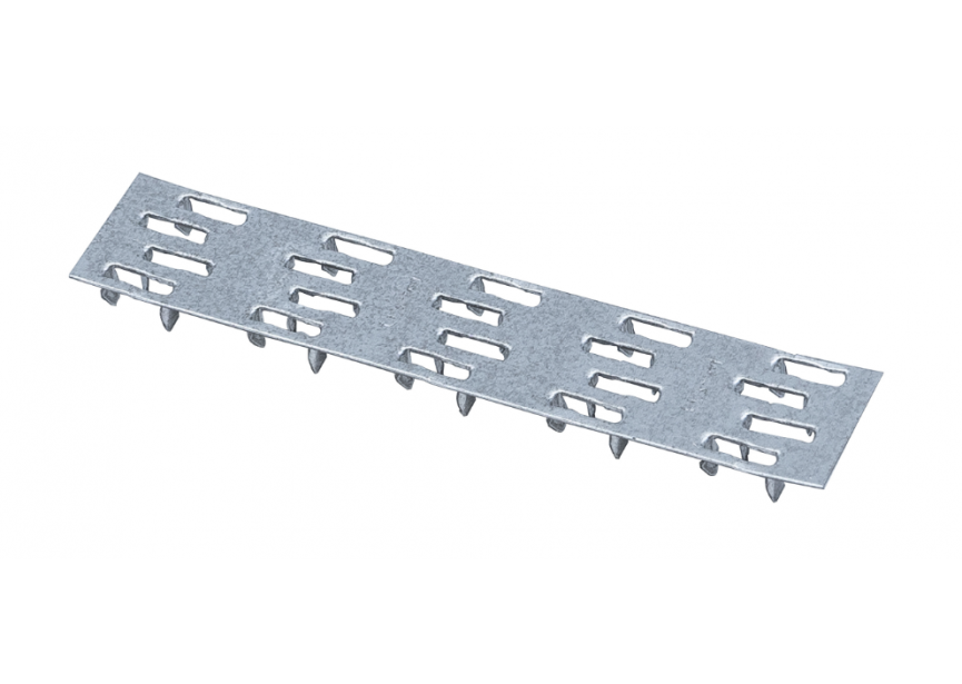 Nagelplaat met pinnen 25x127mm verzinkt 