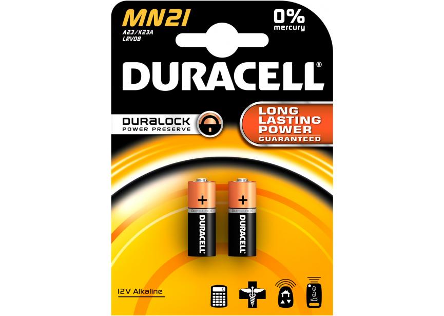 Batterij Duracell MN21 (1bli/2bat)