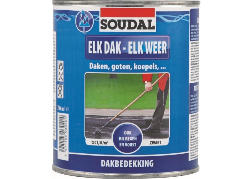 Dak-coating elk dak 750ml 