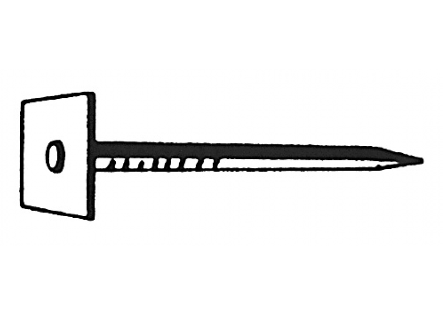 Stormnagel vierkant 3.5 x 70 Zn /1kg 