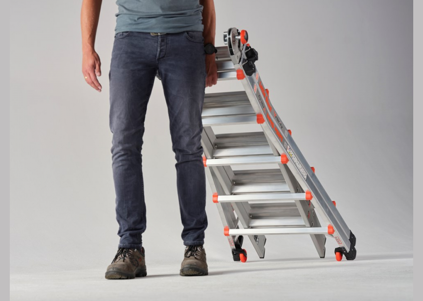 Vouwladder Velocity 4 x 4 (140/450cm) Little Giant