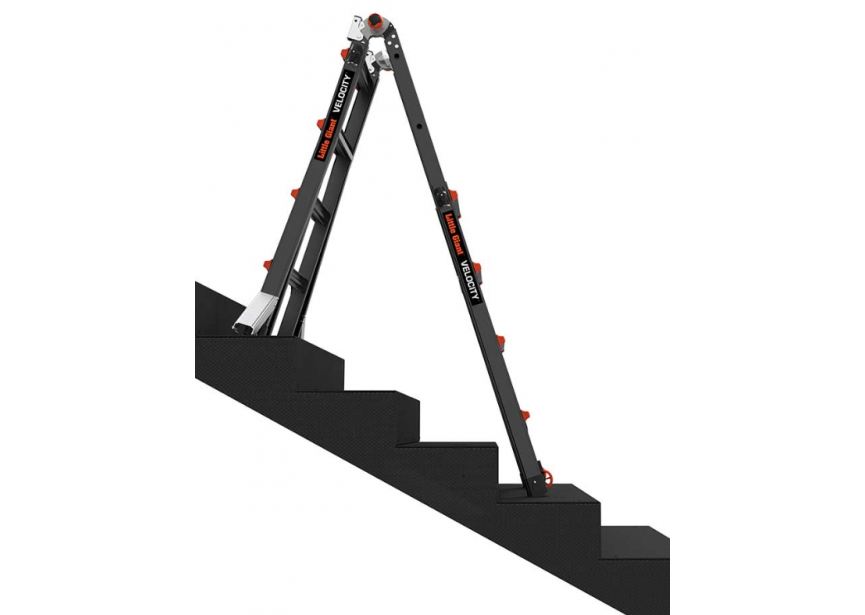 Vouwladder Velocity Black Pro 4 x 4 Little Giant (140/450cm)