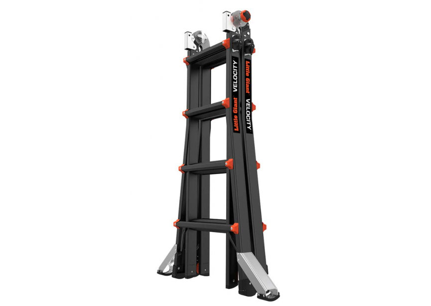 Vouwladder Velocity Black Pro 4 x 4 Little Giant (140/450cm)